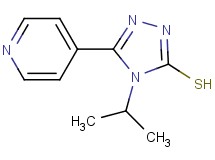 4-isopropyl-5-pyridin-4-yl-4H-1,2,4-triazole-3-thiol