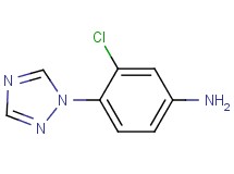3-chloro-4-(1H-1,2,4-triazol-1-yl)aniline 3-chloro-4-(1H-1,2,4-triazol-1-yl)aniline
