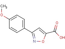3-(4-methoxyphenyl)isoxazole-5-carboxylic acid 3-(4-methoxyphenyl)isoxazole-5-carboxylic acid