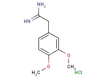 2-(3,4-dimethoxyphenyl)ethanimidamide hydrochloride 2-(3,4-dimethoxyphenyl)ethanimidamide hydrochloride