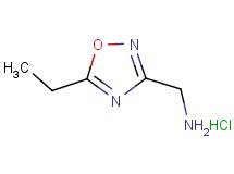 [(5-ethyl-1,2,4-oxadiazol-3-yl)methyl]amine hydrochloride