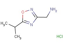 [(5-isopropyl-1,2,4-oxadiazol-3-yl)methyl]amine hydrochloride