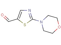 2-morpholin-4-yl-1,3-thiazole-5-carbaldehyde 2-morpholin-4-yl-1,3-thiazole-5-carbaldehyde