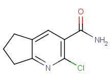 2-chloro-6,7-dihydro-5H-cyclopenta[b]pyridine-3-carboxamide