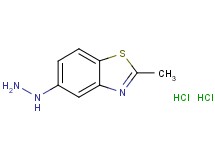 5-hydrazino-2-methyl-1,3-benzothiazole dihydrochloride 5-hydrazino-2-methyl-1,3-benzothiazole dihydrochloride