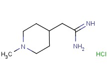 2-(1-methyl-4-piperidinyl)ethanimidamide hydrochloride 2-(1-methyl-4-piperidinyl)ethanimidamide hydrochloride