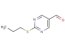 2-(propylthio)pyrimidine-5-carbaldehyde 2-(propylthio)pyrimidine-5-carbaldehyde