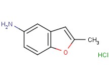 (2-methyl-1-benzofuran-5-yl)amine hydrochloride (2-methyl-1-benzofuran-5-yl)amine hydrochloride