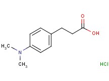 3-[4-(dimethylamino)phenyl]propanoic acid hydrochloride