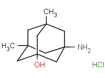 3-amino-5,7-dimethyl-1-adamantanol hydrochloride 3-amino-5,7-dimethyl-1-adamantanol hydrochloride