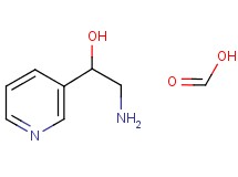 2-amino-1-(3-pyridinyl)ethanol formate 2-amino-1-(3-pyridinyl)ethanol formate