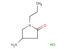 4-amino-1-propyl-2-pyrrolidinone hydrochloride 4-amino-1-propyl-2-pyrrolidinone hydrochloride