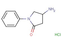 4-amino-1-phenyl-2-pyrrolidinone hydrochloride 4-amino-1-phenyl-2-pyrrolidinone hydrochloride