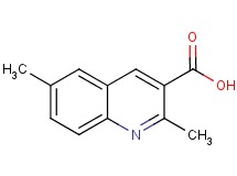 2,6-dimethylquinoline-3-carboxylic acid 2,6-dimethylquinoline-3-carboxylic acid