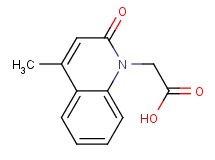 (4-methyl-2-oxo-1(2H)-quinolinyl)acetic acid (4-methyl-2-oxo-1(2H)-quinolinyl)acetic acid