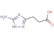 3-(5-amino-1H-1,2,4-triazol-3-yl)propanoic acid 3-(5-amino-1H-1,2,4-triazol-3-yl)propanoic acid