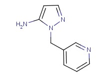 1-(pyridin-3-ylmethyl)-1H-pyrazol-5-amine 1-(pyridin-3-ylmethyl)-1H-pyrazol-5-amine