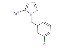 1-(3-chlorobenzyl)-1H-pyrazol-5-amine 1-(3-chlorobenzyl)-1H-pyrazol-5-amine