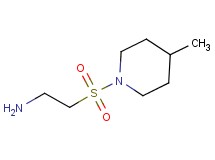2-[(4-methylpiperidin-1-yl)sulfonyl]ethanamine