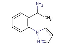 1-[2-(1H-pyrazol-1-yl)phenyl]ethanamine