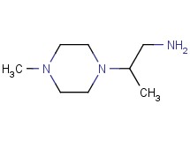 2-(4-methyl-1-piperazinyl)-1-propanamine 2-(4-methyl-1-piperazinyl)-1-propanamine
