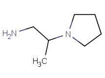 2-(1-pyrrolidinyl)-1-propanamine 2-(1-pyrrolidinyl)-1-propanamine