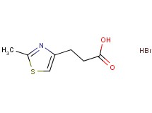 3-(2-methyl-1,3-thiazol-4-yl)propanoic acid hydrobromide 3-(2-methyl-1,3-thiazol-4-yl)propanoic acid hydrobromide