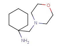 1-(morpholin-4-ylmethyl)cyclohexanamine 1-(morpholin-4-ylmethyl)cyclohexanamine