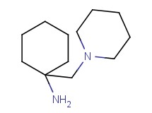 1-(piperidin-1-ylmethyl)cyclohexanamine 1-(piperidin-1-ylmethyl)cyclohexanamine