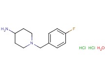 1-(4-fluorobenzyl)-4-piperidinamine dihydrochloride hydrate 1-(4-fluorobenzyl)-4-piperidinamine dihydrochloride hydrate