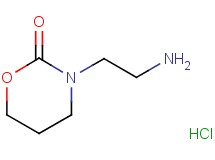 3-(2-aminoethyl)-1,3-oxazinan-2-one hydrochloride 3-(2-aminoethyl)-1,3-oxazinan-2-one hydrochloride