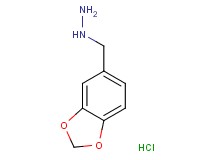 (1,3-benzodioxol-5-ylmethyl)hydrazine hydrochloride (1,3-benzodioxol-5-ylmethyl)hydrazine hydrochloride