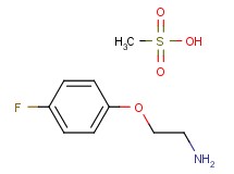 [2-(4-fluorophenoxy)ethyl]amine methanesulfonate
