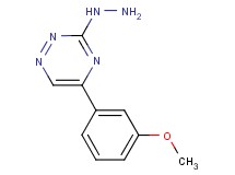 3-hydrazino-5-(3-methoxyphenyl)-1,2,4-triazine 3-hydrazino-5-(3-methoxyphenyl)-1,2,4-triazine