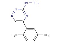 5-(2,5-dimethylphenyl)-3-hydrazino-1,2,4-triazine 5-(2,5-dimethylphenyl)-3-hydrazino-1,2,4-triazine