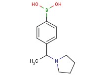 [4-(1-pyrrolidin-1-ylethyl)phenyl]boronic acid