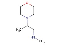 N-methyl-2-morpholin-4-ylpropan-1-amine N-methyl-2-morpholin-4-ylpropan-1-amine