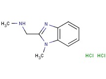 N-methyl-1-(1-methyl-1H-benzimidazol-2-yl)methanamine dihydrochloride