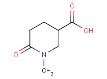 1-methyl-6-oxopiperidine-3-carboxylic acid 1-methyl-6-oxopiperidine-3-carboxylic acid