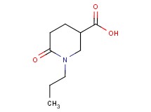 6-oxo-1-propylpiperidine-3-carboxylic acid 6-oxo-1-propylpiperidine-3-carboxylic acid