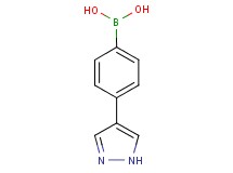 [4-(1H-pyrazol-4-yl)phenyl]boronic acid