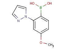[4-methoxy-2-(1H-pyrazol-1-yl)phenyl]boronic acid