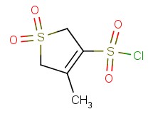 4-methyl-2,5-dihydro-3-thiophenesulfonyl chloride 1,1-dioxide 4-methyl-2,5-dihydro-3-thiophenesulfonyl chloride 1,1-dioxide