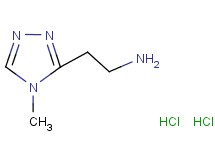 [2-(4-methyl-4H-1,2,4-triazol-3-yl)ethyl]amine dihydrochloride