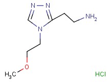 {2-[4-(2-methoxyethyl)-4H-1,2,4-triazol-3-yl]ethyl}amine hydrochloride