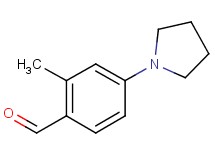 2-methyl-4-pyrrolidin-1-ylbenzaldehyde