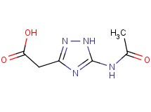 [5-(acetylamino)-1H-1,2,4-triazol-3-yl]acetic acid