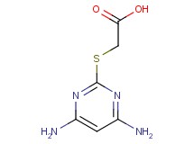 [(4,6-diaminopyrimidin-2-yl)thio]acetic acid