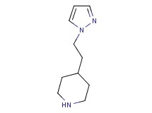 4-[2-(1H-pyrazol-1-yl)ethyl]piperidine