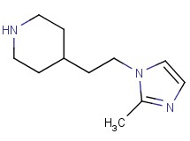 4-[2-(2-methyl-1H-imidazol-1-yl)ethyl]piperidine